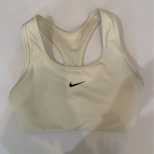 Nike sports bra, size small, white